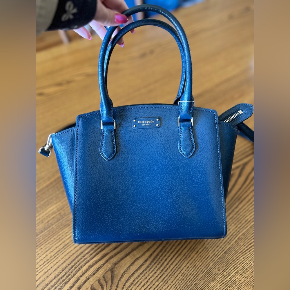 Kate Spade Blue Handbag New Without Tags